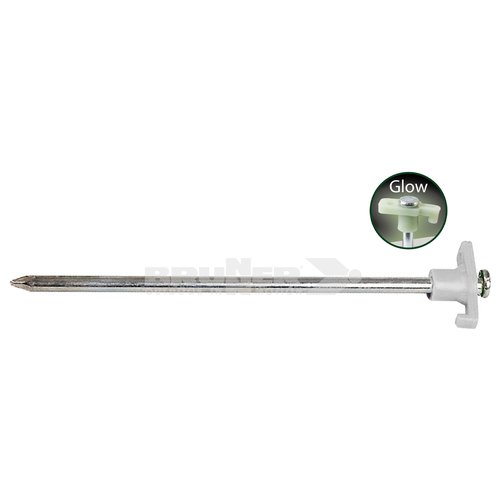 Set picchetti tenda Brunner 0303014C Stick Plus Chiodo con Gancio Terr