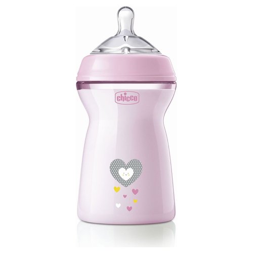 Biberon Chicco 81335 100 NATURAL FEELING Rosa
