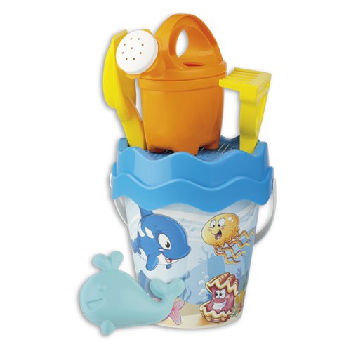 Set gioco sabbia Androni Giocattoli 1335 FISH HAPPY FISH Set secchiell