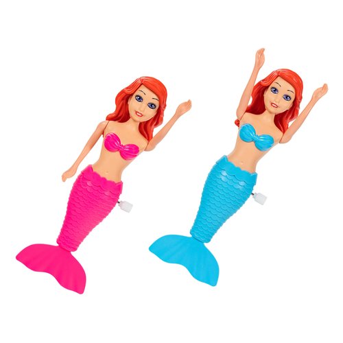 Gioco mare Globo 41122 W’TOY Alice Sirena Nuotatrice a Molla Assortito