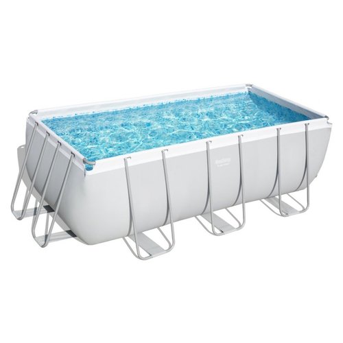 Piscina Bestway 56456 5 POWER STEEL con accessori Grigio