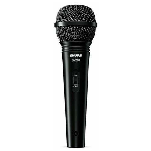 Microfono a filo Shure SV200A SV SERIES Black