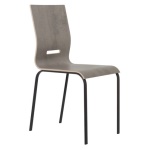 Sedia Pointhouse 52OND001 0P8VXXXX ONDA Grigio piombo opaco e Cemento