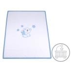 Coperta lettino Baby Idea PILLAZ Azzurro