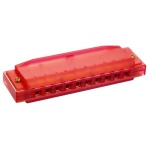 Hohner - Armonica Hohner Transluncent Harp Rosso
