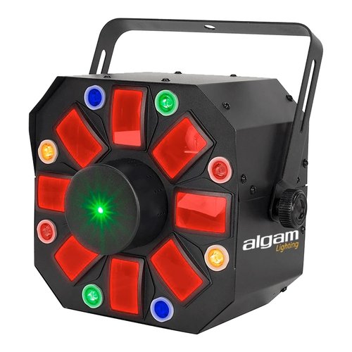 Proiettore disc jockey Algam Lighting 18700123 PHEBUS 2 Black