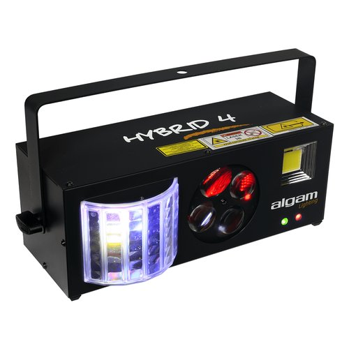 Effetti luce disc jockey Algam Lighting 18700111 HYBRID 4 4In1 Animati