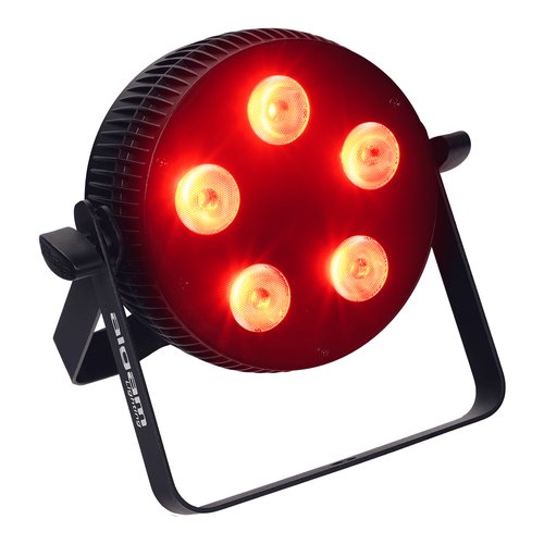 Proiettore disc jockey Algam Lighting 18700015 SLIMPAR 510 Quad Led Fl
