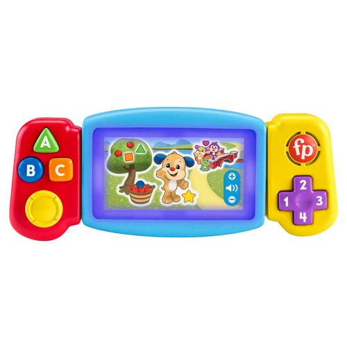 Gioco prima infanzia Fisher Price HNL52 RIDI E IMPARA Console Gira e I