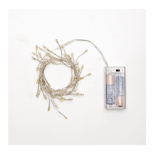 Filo luci Natale Lotti 74545 CHRISTMAS Silver