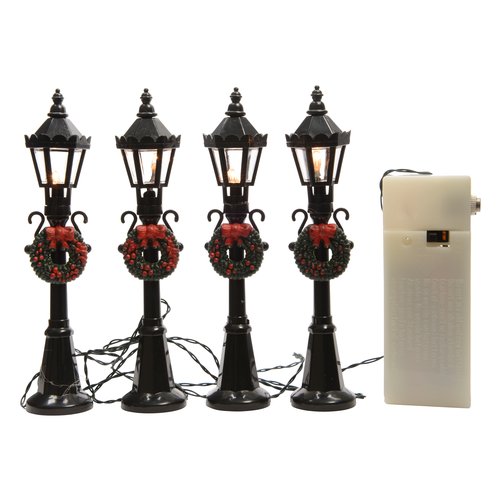 Decorazione luminosa Natale Kaemingk 488451 Lampioni