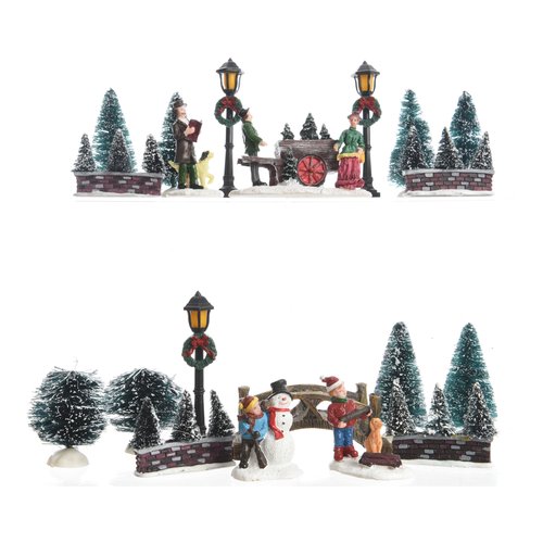Decorazione Natale Kaemingk 481458 Personaggi Natale Assortito