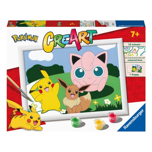 Creativo Ravensburger 23571 CREART Pokemon Classics