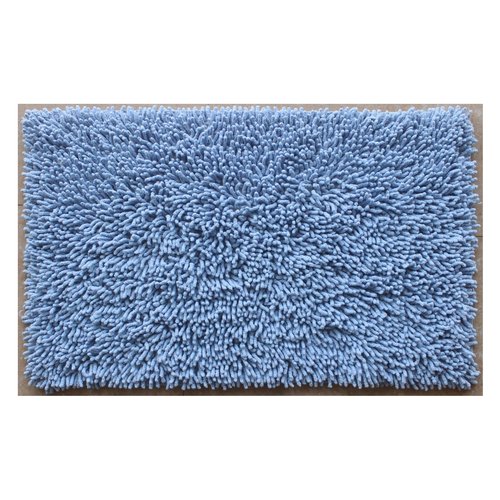 Tappeto bagno Quarzo Bianco 17874 RICCIO Celeste