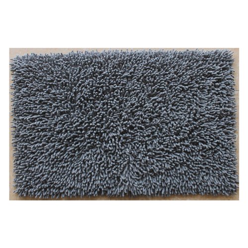 Tappeto bagno Quarzo Bianco 17836 RICCIO Grigio