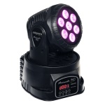 Algam Lighting - Testa mobile disc jockey Algam Lighting 18700112 MINI WASH 710 lyre Bl