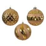 Kaemingk - Palline albero Kaemingk 024511 Assortito Light gold