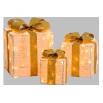 Decorazione luminosa Natale Lotti 68254 XMAS KING Pacchi regalo