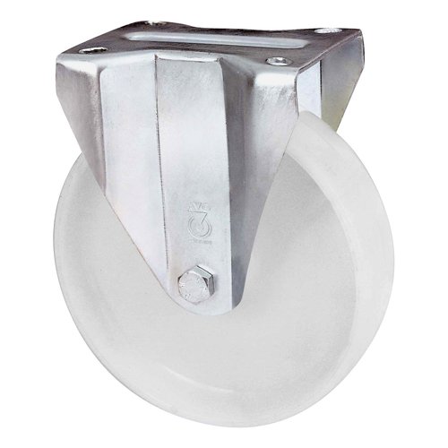 Ruota industriale Avo Valsecchi 05642 118Bisa Cromo e Bianco