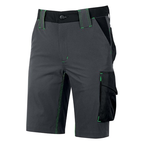 Bermuda U Power FU196RL L FUTURE Mercury Slim Fit Aspahlt grey green
