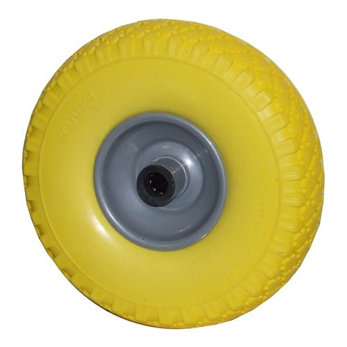 Ruota industriale Avo Valsecchi 17198 46 antiforatura Giallo