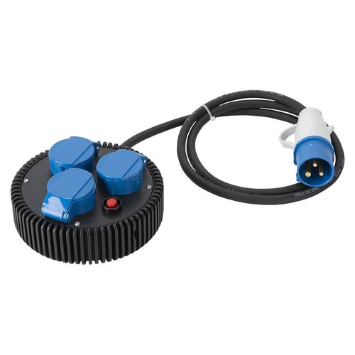Multipresa tavolo Fanton 42090 HI PRO Cee 16A con Disgiuntore Termico 