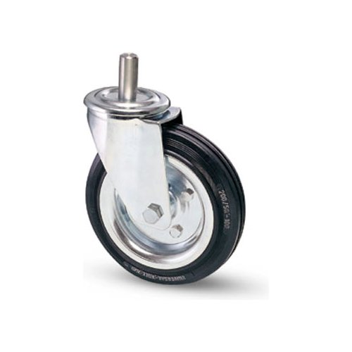Ruota industriale Avo Valsecchi 04139 80 B Zincato e Nero