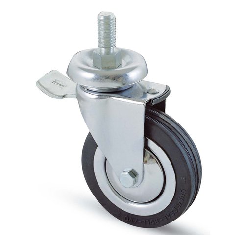 Ruota mobile Avo Valsecchi 16703 155Bisb Cromo e Nero