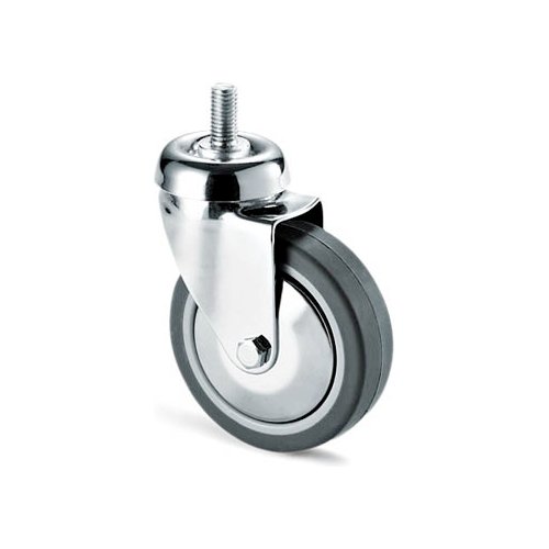 Ruota mobile Avo Valsecchi 17219 220C B Cromo e Grigio