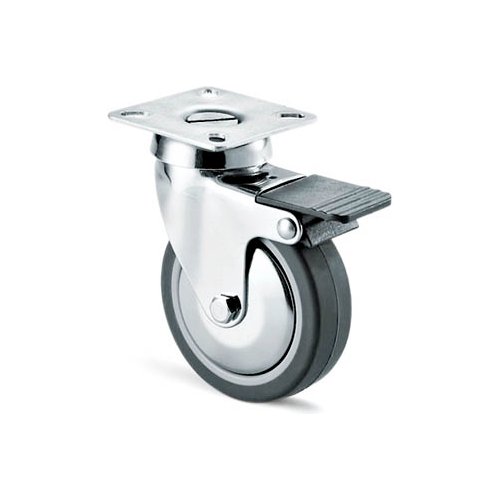Ruota mobile Avo Valsecchi 13798 220C Bis Cromo e Grigio