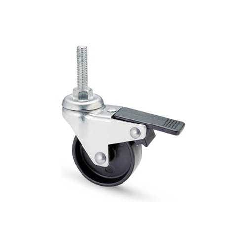 Ruota mobile Avo Valsecchi 17329 220T B Bis Zincato e Nero