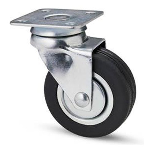 Ruota mobile Avo Valsecchi 13658 160 Zincato e Nero