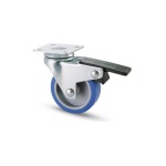 Avo Valsecchi - Ruote mobile Avo Valsecchi 15238 RUOTA MOBILI221BIS BLU FRENO+PIAS