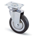 Avo Valsecchi - Ruote mobile Avo Valsecchi 13795 RUOTA MOBILI 155 PIASTRA CROMATA MM 8