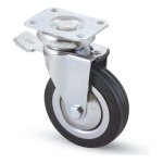 Avo Valsecchi - Ruote mobile Avo Valsecchi 13796 RUOTA MOBILI 155BIS FRENO+PIASTRA MM 