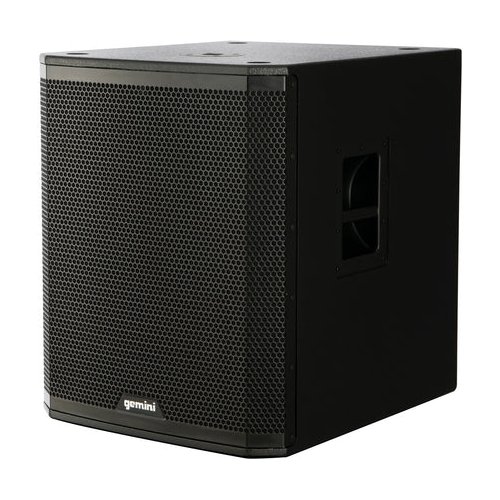Cassa subwoofer Gemini Zrx S18Bt Black
