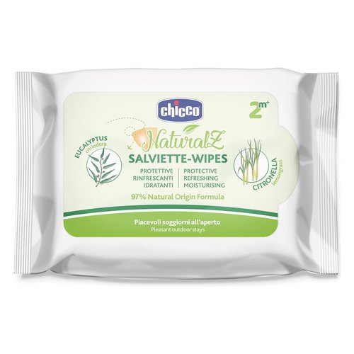 Salviettine anti zanzare monouso tripla azione 20 pz Chicco 0001159900