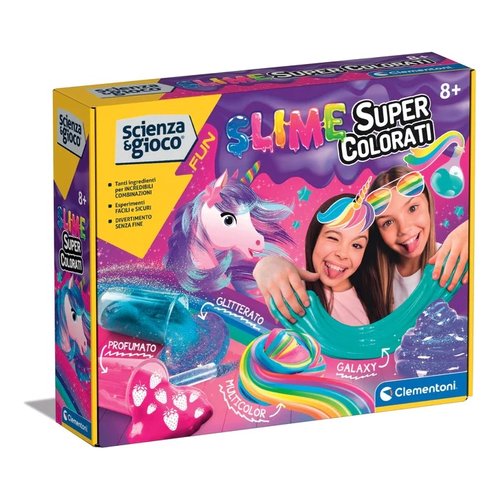 Slime Clementoni 19355 SCIENZA E GIOCO Super Color