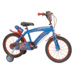 Bicicletta Mandelli 120165115 MARVEL SPIDERMAN Con Rotelle Blu e Rosso