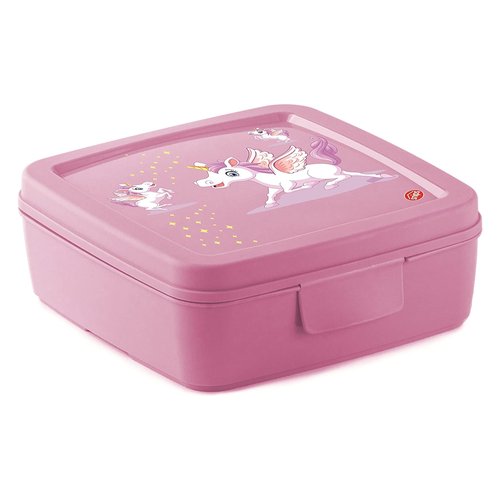 Porta merenda Snips 000893 SANDWICH BOX Unicorno Rosa