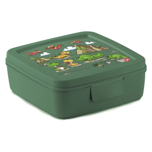 Porta merenda Snips 000892 SANDWICH BOX Dino Verde