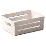Snips - Cassetta Snips 000909 STORAGE BOX multiuso impilabile Bianco