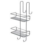 Gedy - Cestello box doccia Gedy 2485 13 TITO appendibile 2P rettangolari Crom