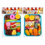 Teorema - Playset cucina Teorema 68122 GRANDE CHEF Fast food con vassoio Assorti