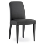 Sedia Briolina DETROIT Diva nero e Nero