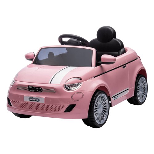 Auto elettrica Globo 42121 ESPIDKO Fiat 500e 12V RC Rosa