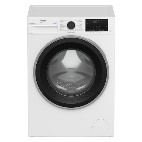 Lavatrice Beko 7002340061 BEYOND BWU384S Vapore White e Black