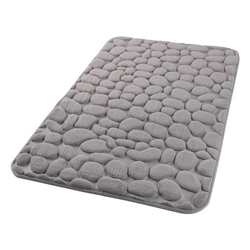 Tappeto bagno Idro Bric TASA4575GC MEMORY Sassi Grigio