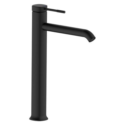 Miscelatore lavabo Idro Bric SCARUB1196NE RIVIERA bocca alta Nero sati