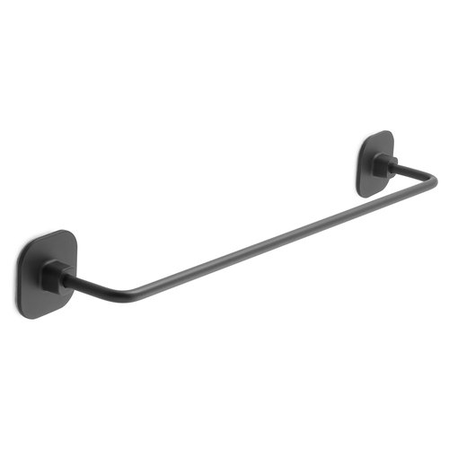 Porta asciugamani parete Gedy TE21 45 14 TEIDE Nero